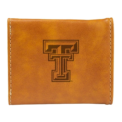 Brown Texas Tech Red Raiders Trifold Wallet