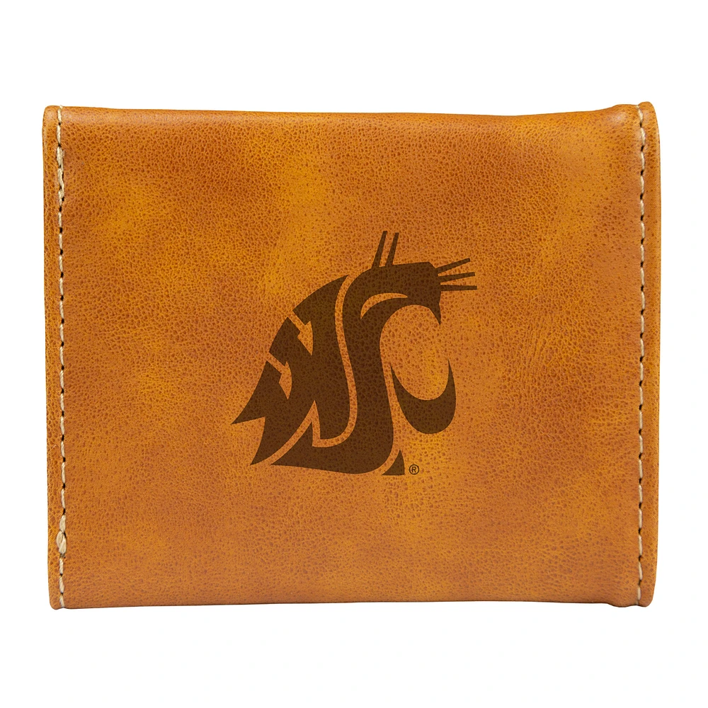 Brown Washington State Cougars Trifold Wallet