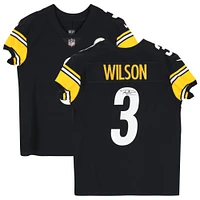 Russell Wilson Pittsburgh Steelers Autographed Black Nike Elite Jersey