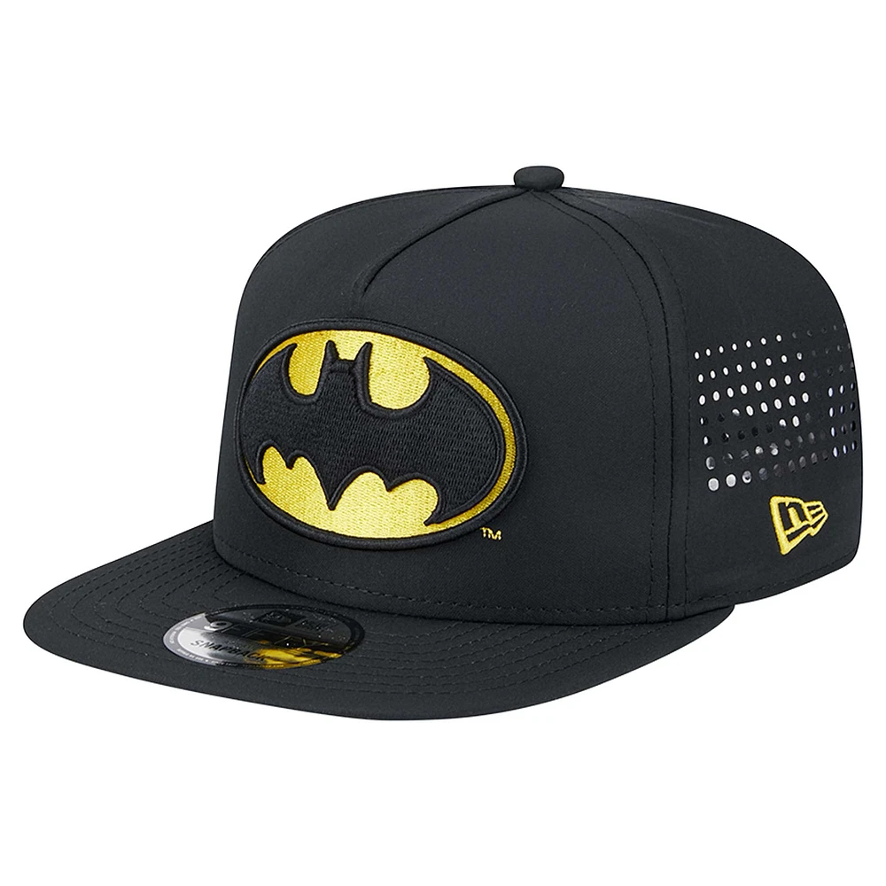 Men's New Era Black Batman 59FIFTY Snapback Hat