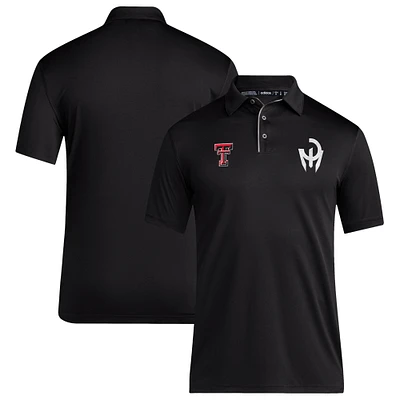 Men's Mahomes Black Texas Tech Red Raiders Gladiator Polo