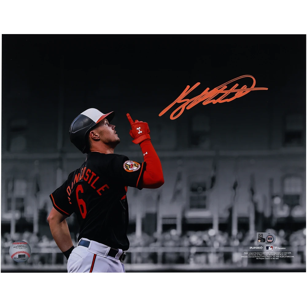Ryan Mountcastle Baltimore Orioles Autographed 11" x 14" Spotlight Celebration Photograph