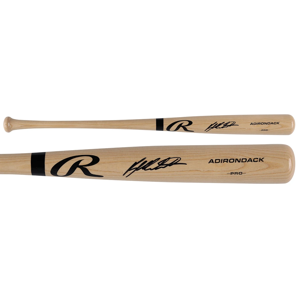 Ryan Mountcastle Baltimore Orioles Autographed Rawlings Blonde Pro Bat