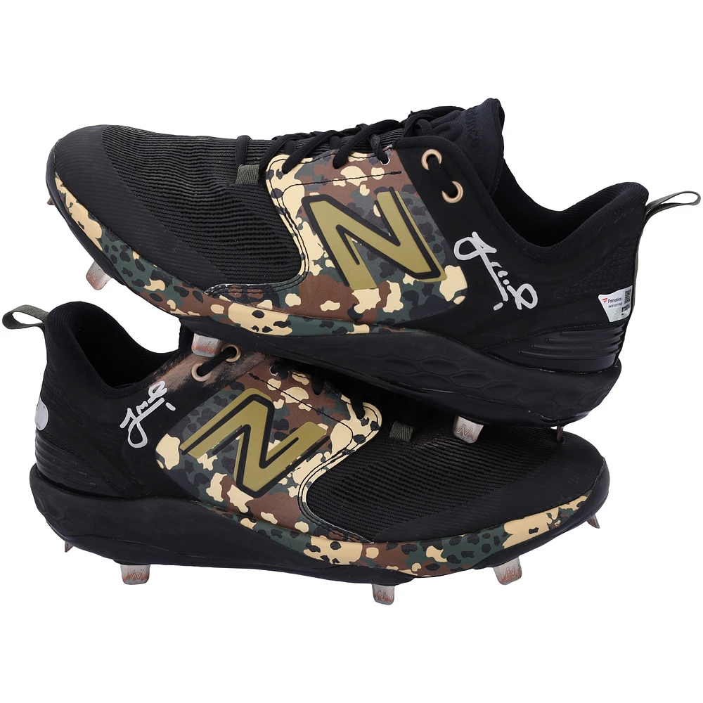Jeff McNeil New York Mets Autographed Game-Used New Balance Cleats from the 2023 MLB Season
