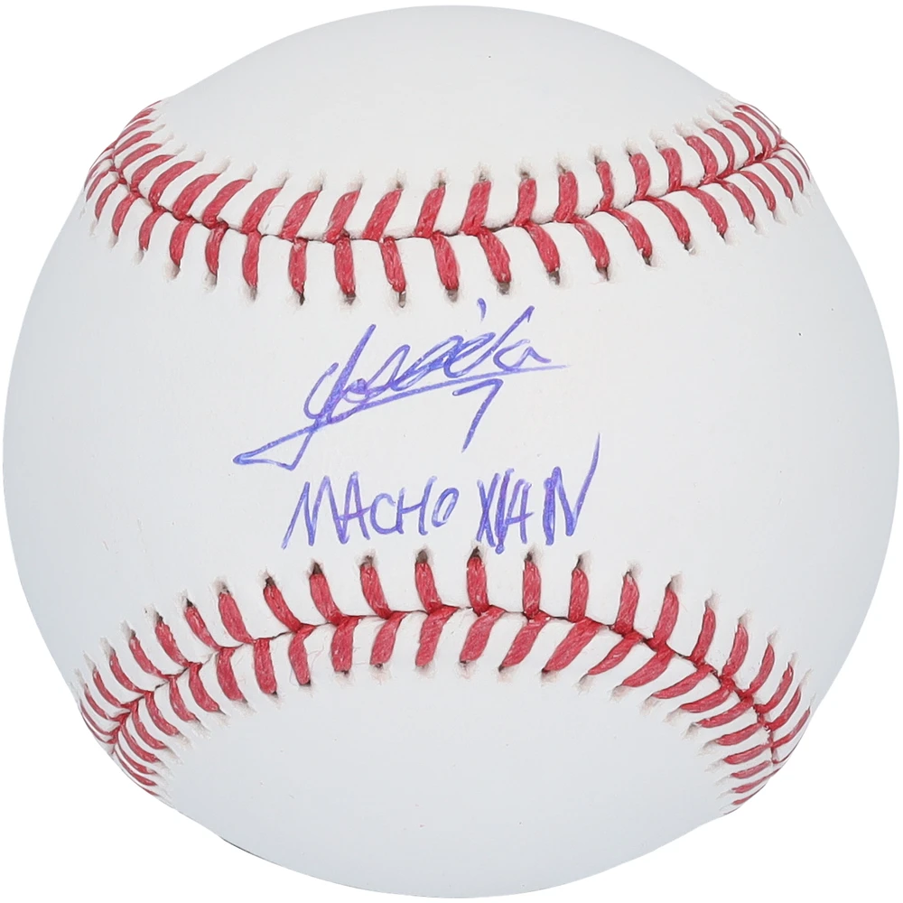 Masataka Yoshida Boston Red Sox Autographed Baseball with "Macho Man" Inscription
