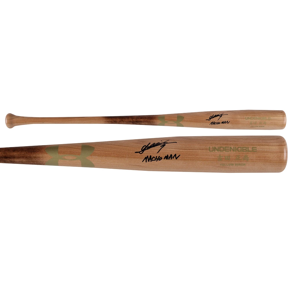 Masataka Yoshida Boston Red Sox Autographed Under Armour Model Bat with "Macho Man" Inscription