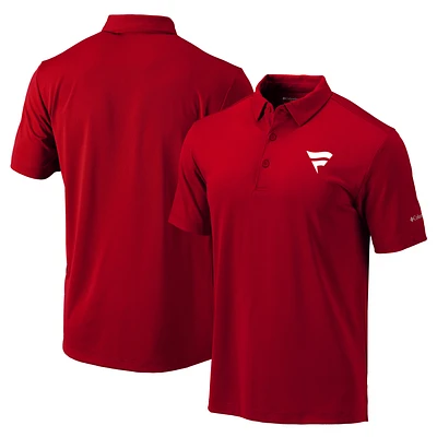 Men's Columbia Red Fanatics Omni-Wick Drive Polo