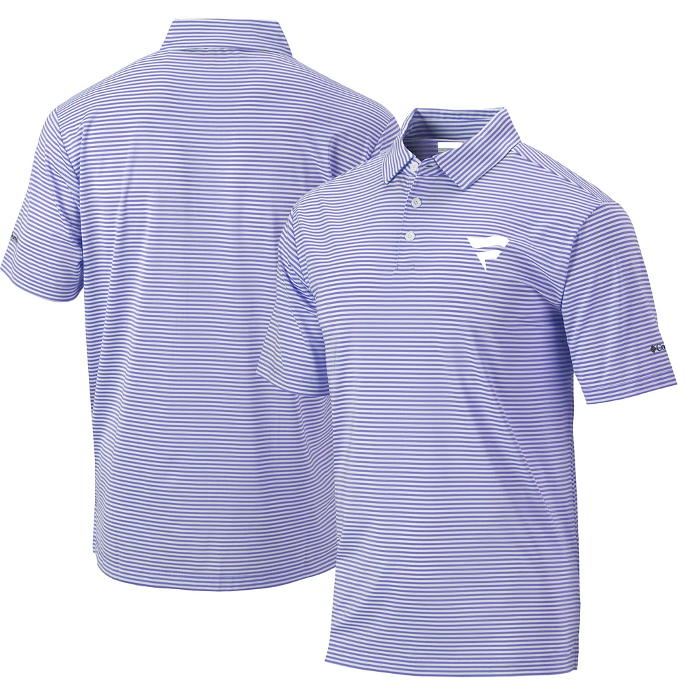 Men's Columbia Purple Fanatics Omni-Wick Club Invite Polo