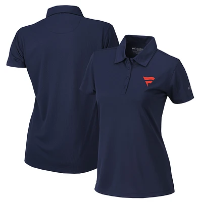 Women's Columbia Navy Fanatics Omni-Wick Birdie Polo