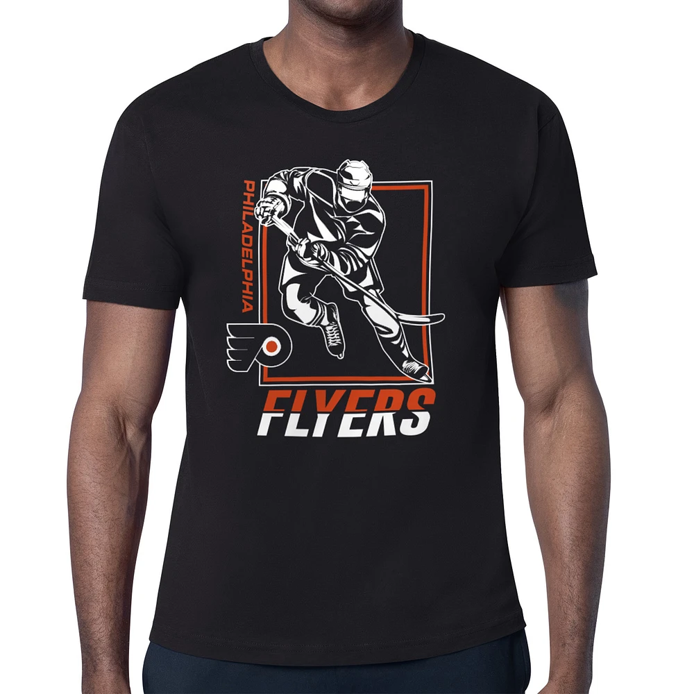 Men's Starter Philadelphia Flyers Player Grid T-Shirt