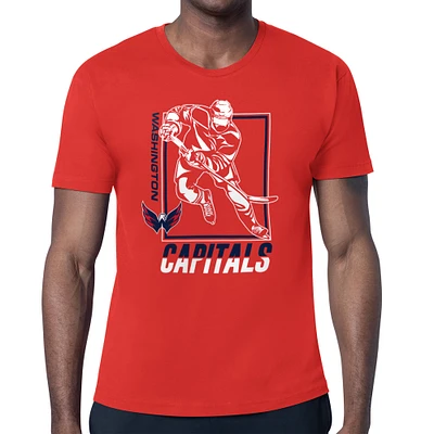 Men's Starter Washington Capitals Player Grid T-Shirt