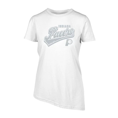 Women's Levelwear White Indiana Pacers Birch Sweep T-Shirt