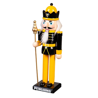 Pittsburgh Penguins 12" Wooden Nutcracker Statue