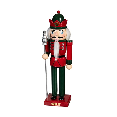 Minnesota Wild 12" Wooden Nutcracker Statue
