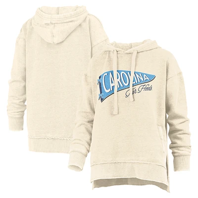 Women's Pressbox Cream North Carolina Tar Heels Marni Pullover Hoodie