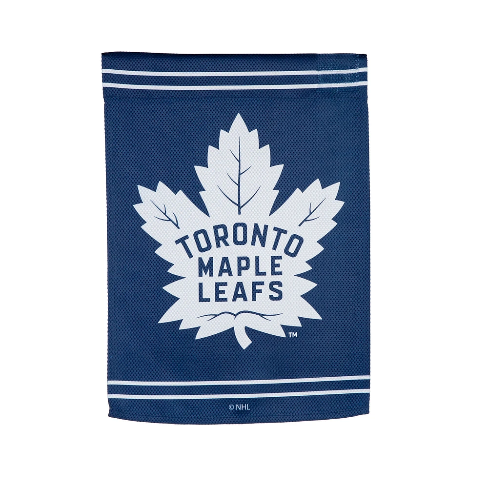 Toronto Maple Leafs 12.5" x 18" Double-Sided Embossed Suede Garden Flag