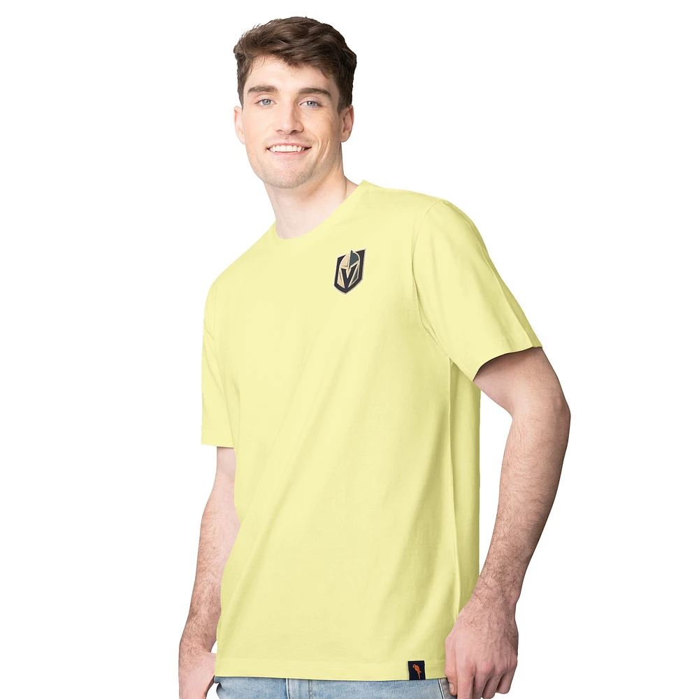 Men's Margaritaville Yellow Vegas Golden Knights Time Flies T-Shirt