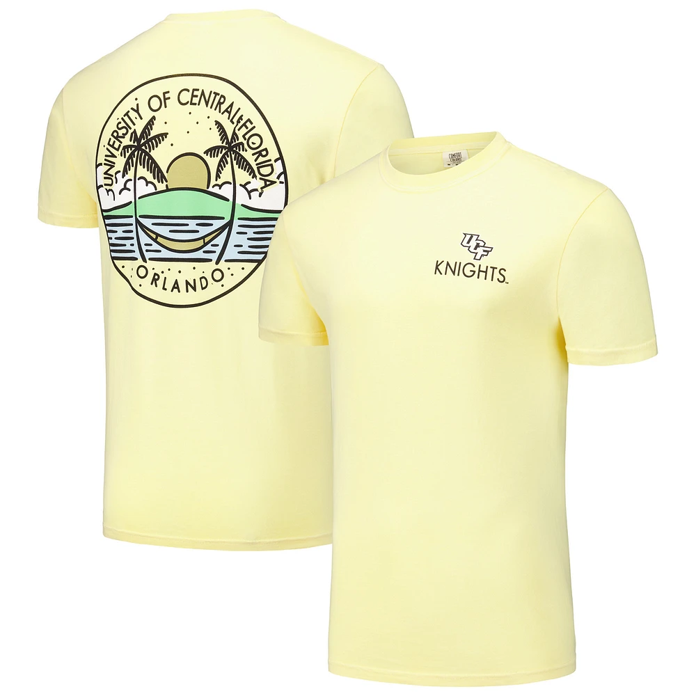 Unisex Gold UCF Knights Scenic Comfort Colors T-Shirt