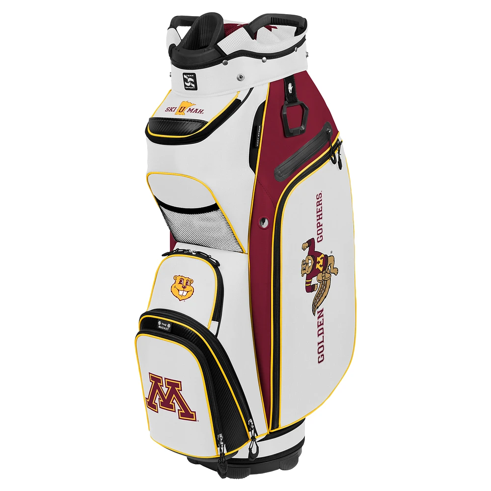 WinCraft Minnesota Golden Gophers Bucket III Cooler Cart Golf Bag
