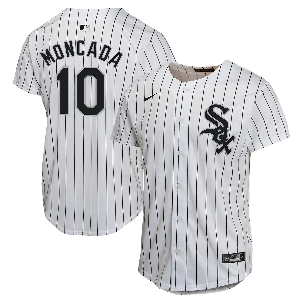 Youth Nike Yoan Moncada White Chicago Sox Home Game Player Jersey