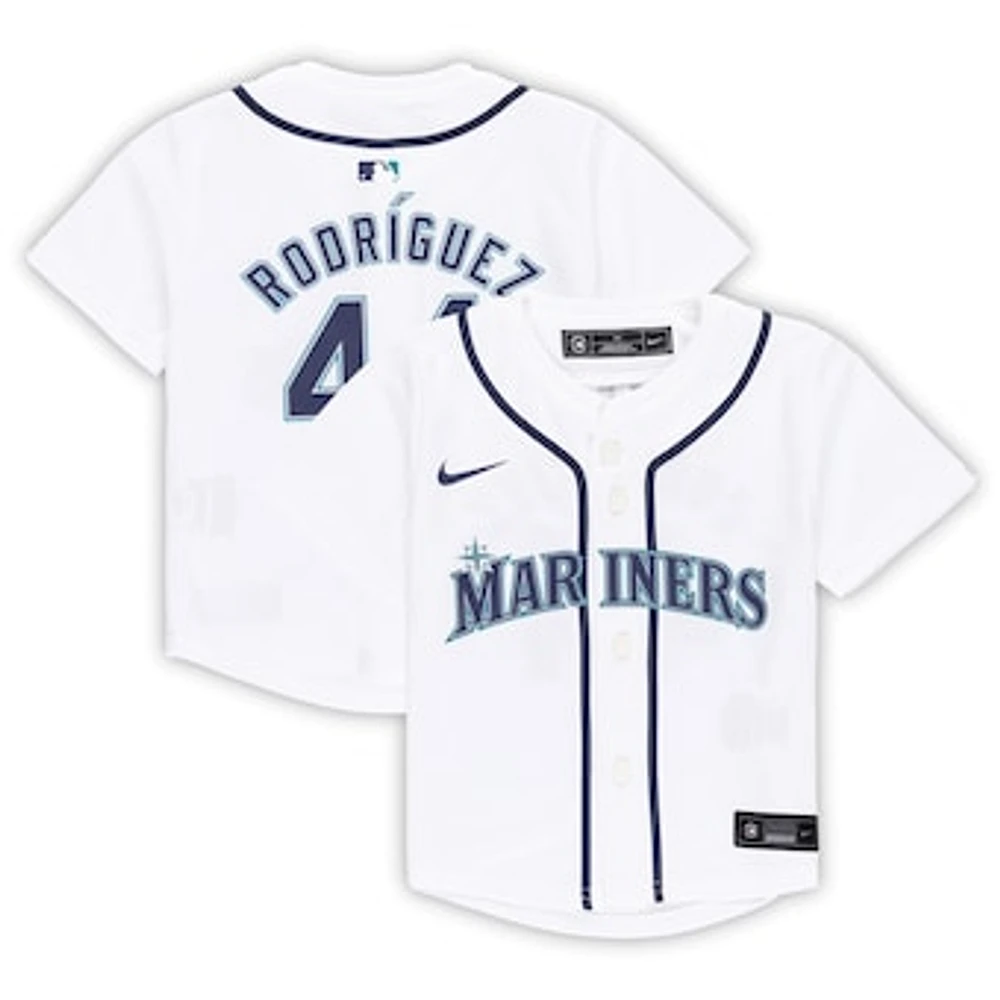 Infant Nike Julio Rodríguez White Seattle Mariners Game Jersey