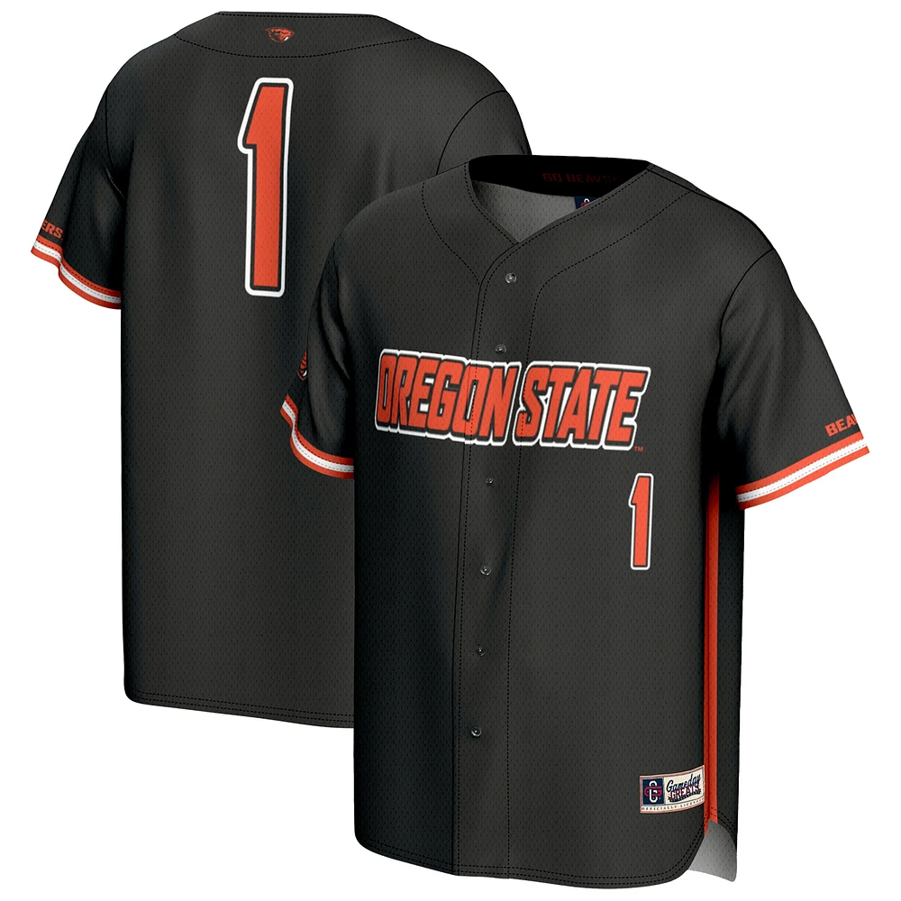 Youth GameDay Greats #1 Oregon State Beavers Lightweight Baseball Fashion Jersey