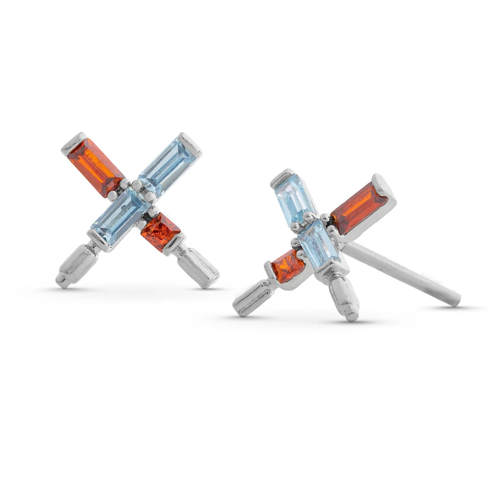 Star Wars Lightsaber Duel Earring Studs