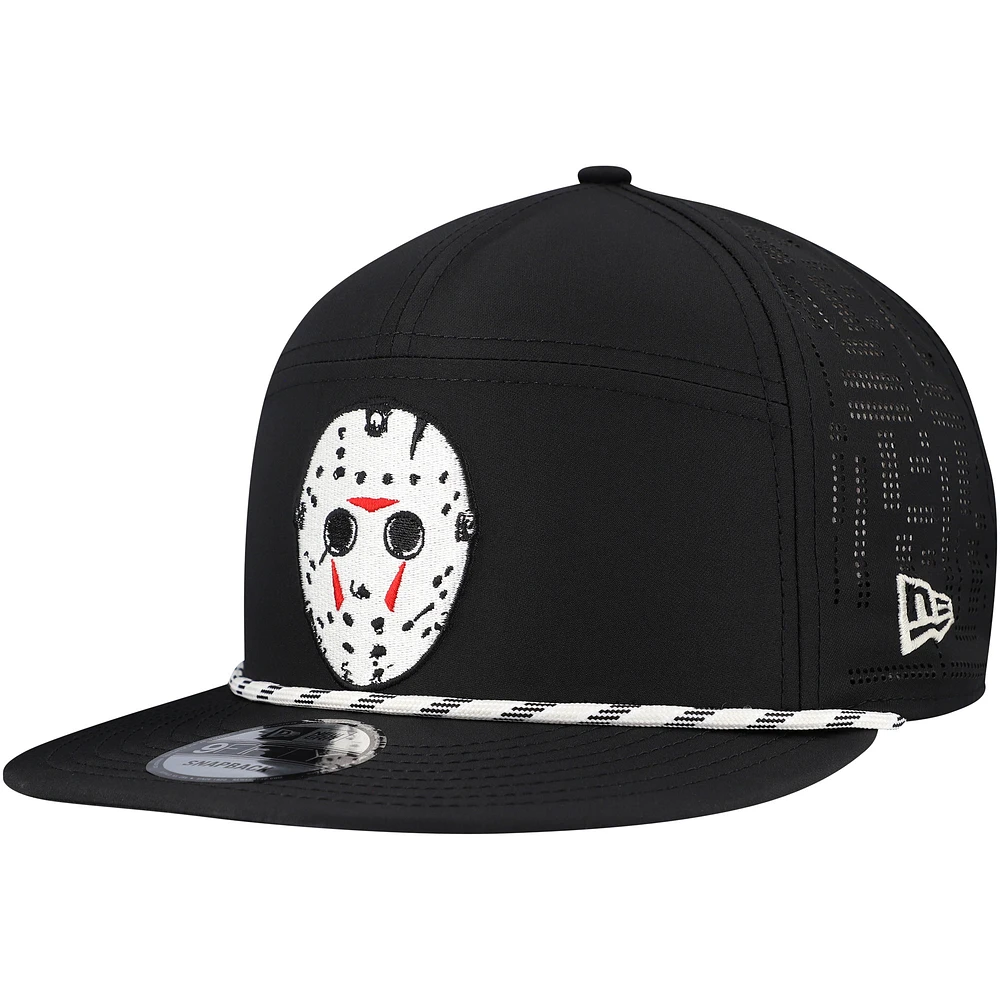 Men's New Era Black Friday the 13th Rope Trucker 9FIFTY Snapback Hat