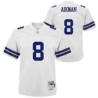 Youth Mitchell & Ness Troy Aikman White Dallas Cowboys 1992 Legacy Jersey