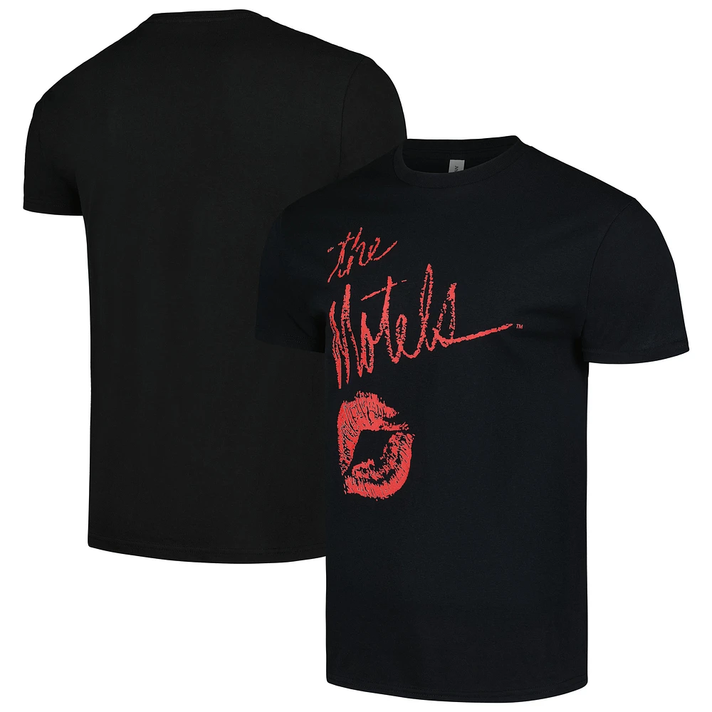 Men's Black The Motels Graphic T-Shirt