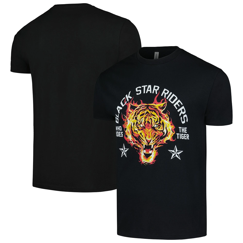 Men's Black Star Riders Tiger Graphic T-Shirt