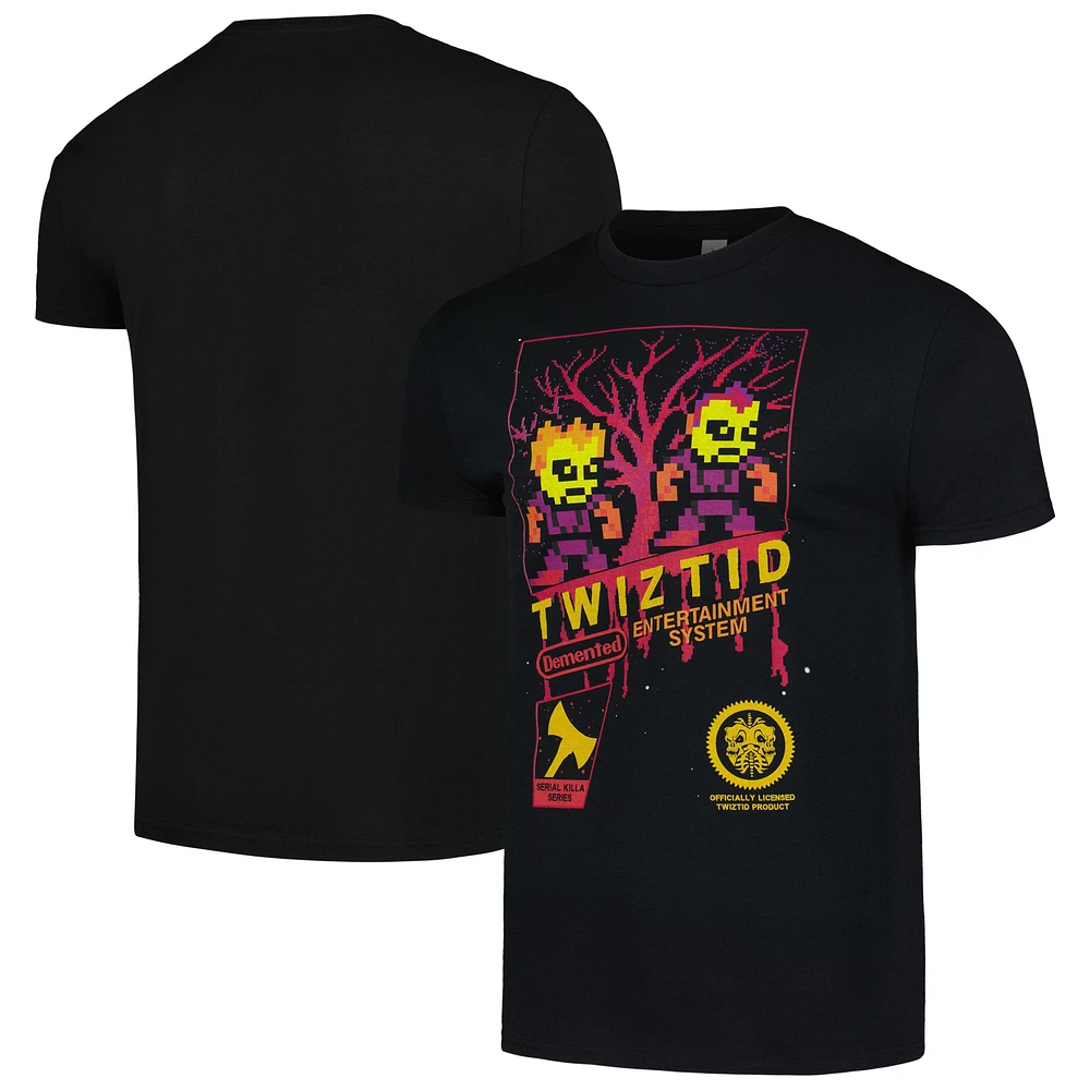 Men's Black Twiztid 8 Bit Graphic T-Shirt