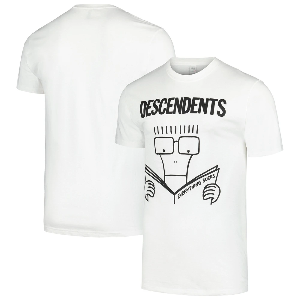 Men's White Descendents Everything Graphic T-Shirt