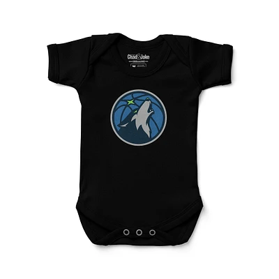Newborn & Infant Chad Jake Minnesota Timberwolves Primary Logo Bodysuit