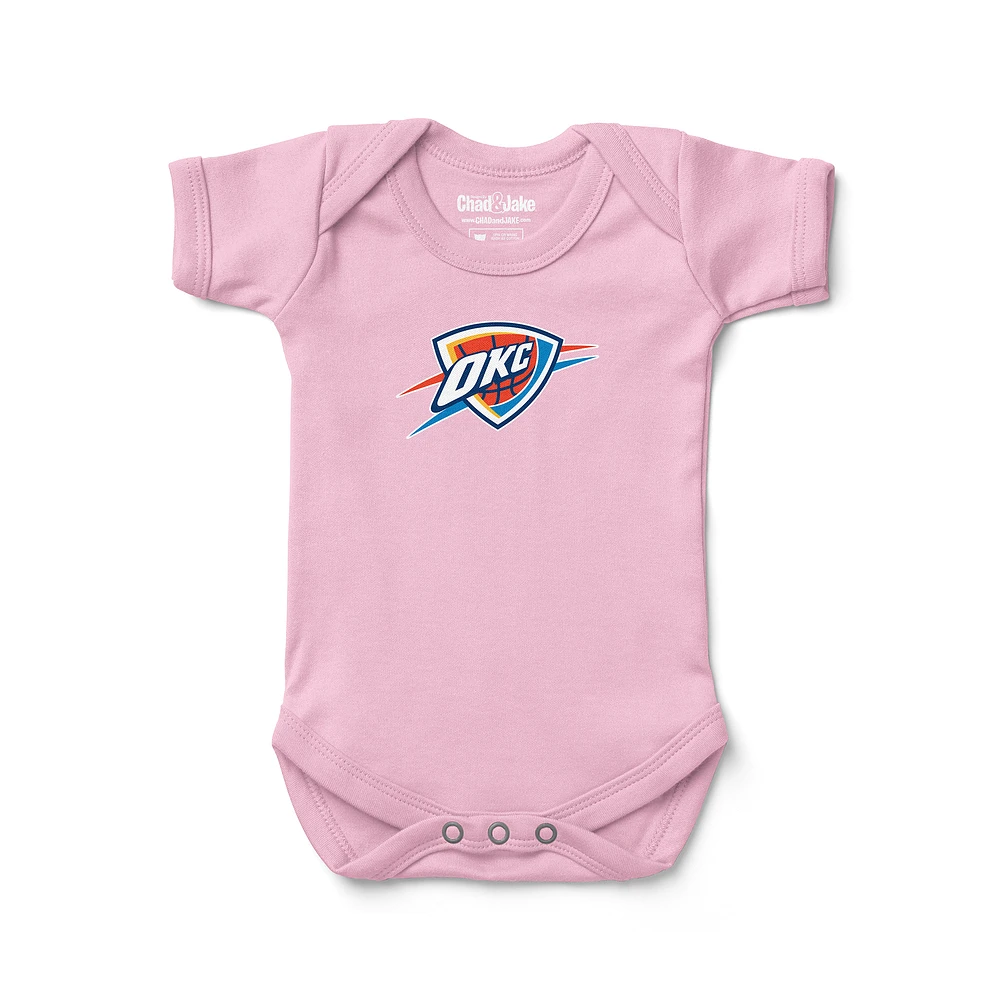 Newborn & Infant Chad Jake Oklahoma City Thunder Primary Logo Bodysuit