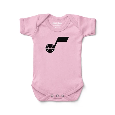 Newborn & Infant Chad Jake Utah Jazz Primary Logo Bodysuit