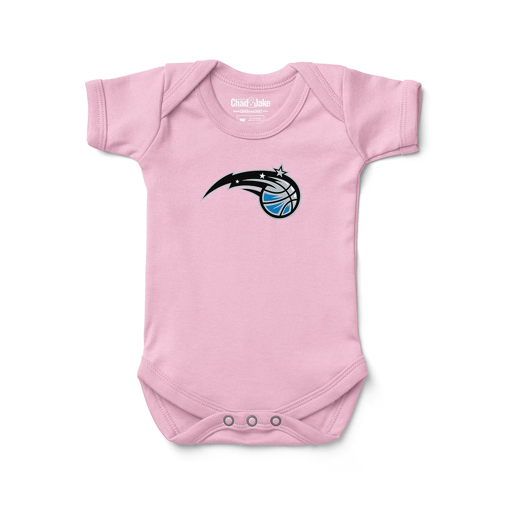 Newborn & Infant Chad Jake Pink Orlando Magic Primary Logo Bodysuit