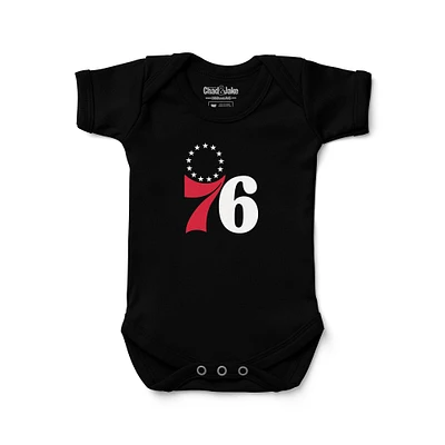 Newborn & Infant Chad Jake Philadelphia 76ers Primary Logo Bodysuit