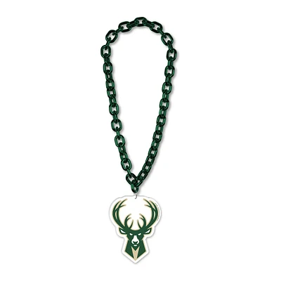 WinCraft Milwaukee Bucks Big Chain Logo Necklace