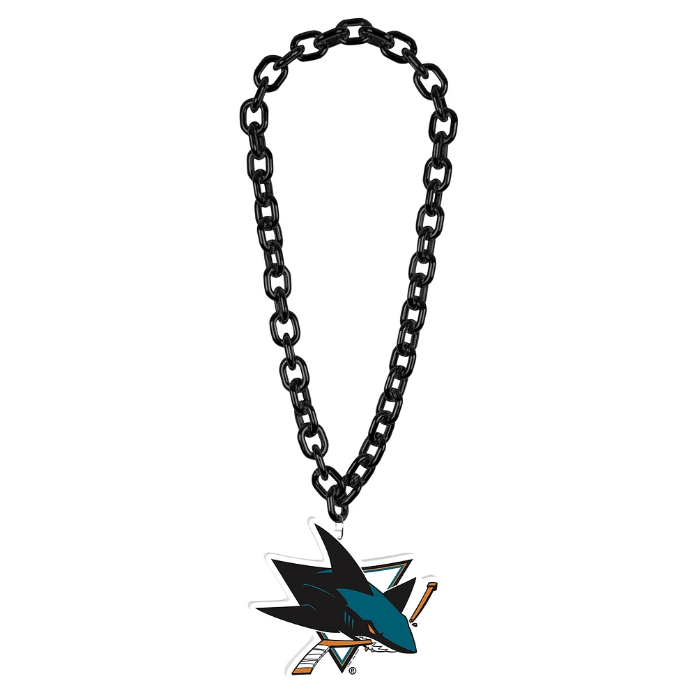 WinCraft San Jose Sharks Big Chain Logo Necklace