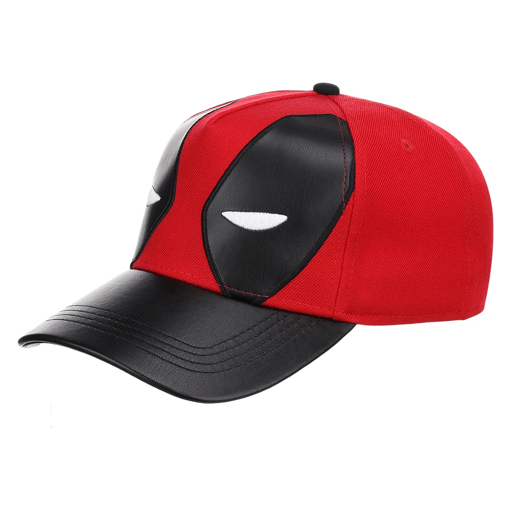 Men's Red Deadpool A-Frame Snapback Hat