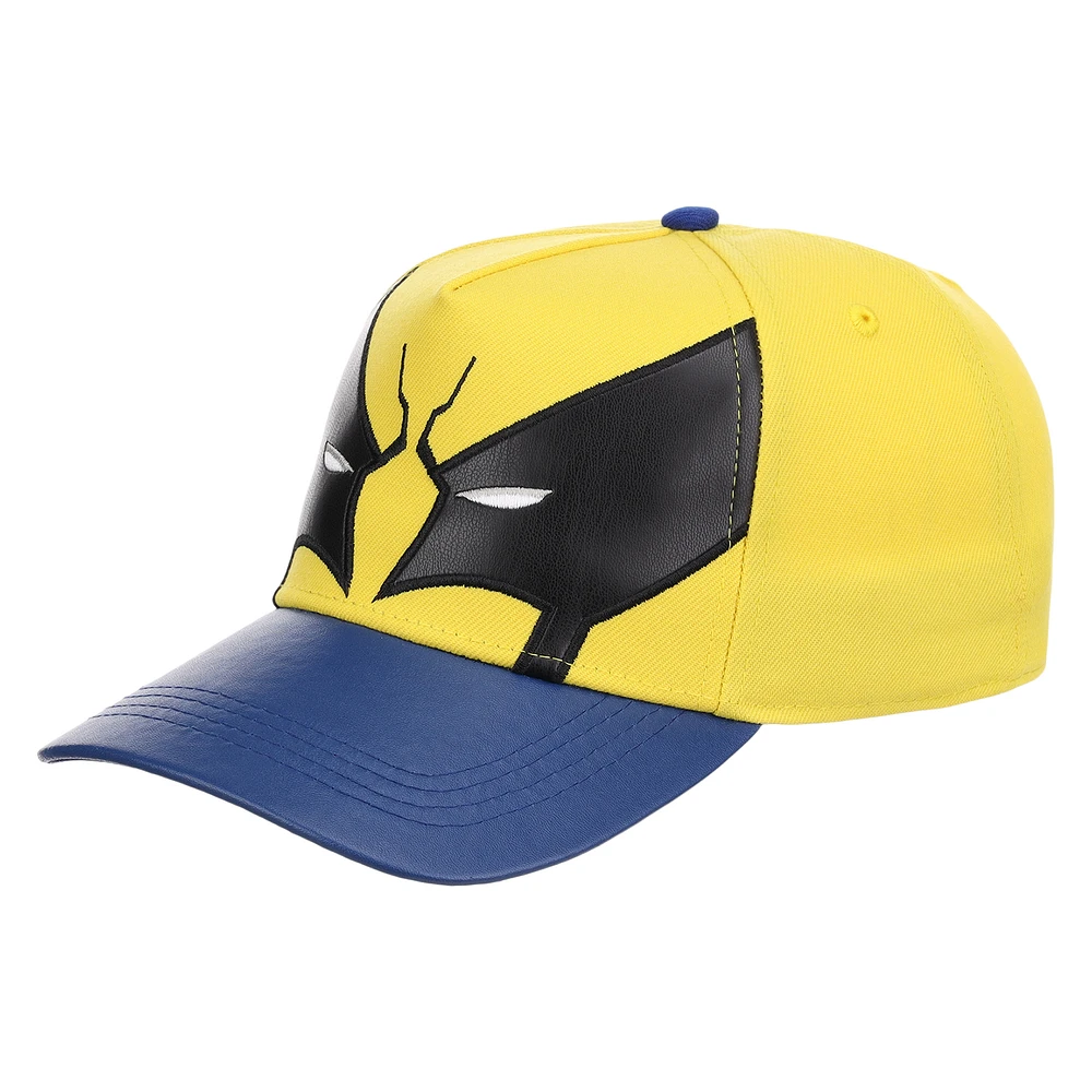 Men's Yellow Wolverine A-Frame Snapback Hat