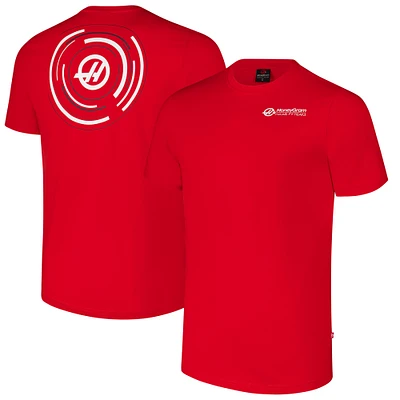 Men's Red Haas F1 Team Dynamic Roundel T-Shirt