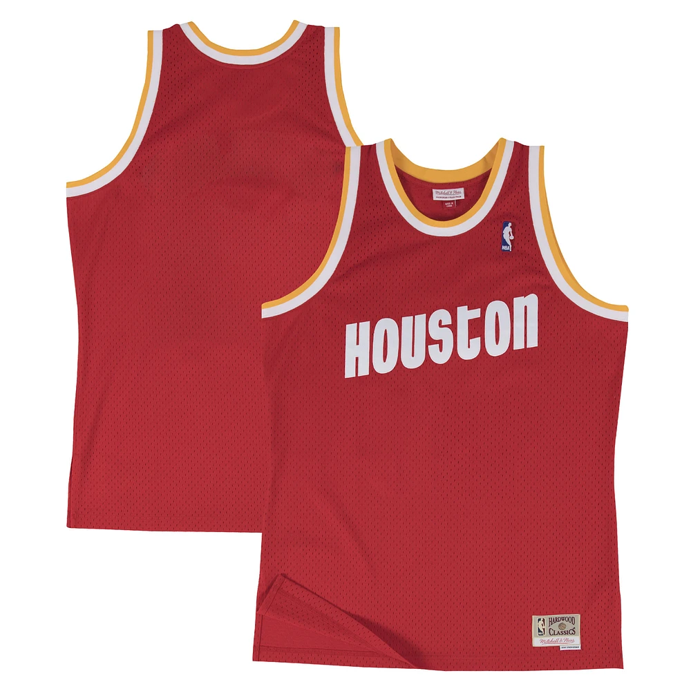 Men's Mitchell & Ness Red Houston Rockets 1996-97 Hardwood Classics Swingman Jersey