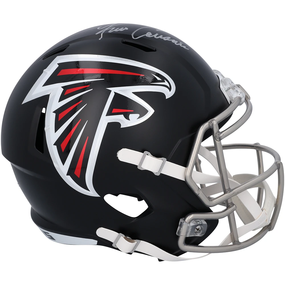 Kirk Cousins Atlanta Falcons Autographed Riddell Speed Replica Helmet