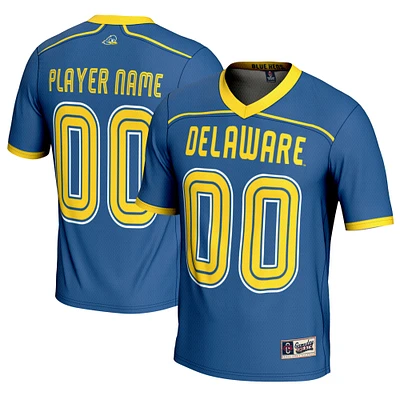 Youth GameDay Greats Royal Delaware Fightin' Blue Hens NIL Pick-A-Player Men's Lacrosse Lightweight Jersey