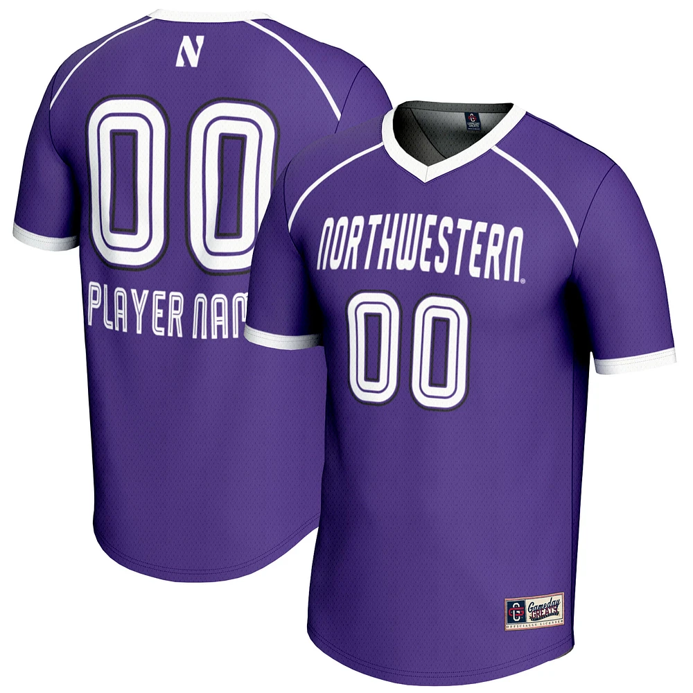 Unisex GameDay Greats Purple Northwestern Wildcats NIL Pick-A-Player Women's Lacrosse Lightweight Jersey