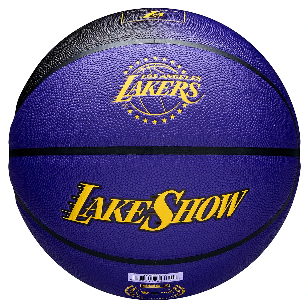 Los Angeles Lakers 2024-25 City Edition Collector's Basketball