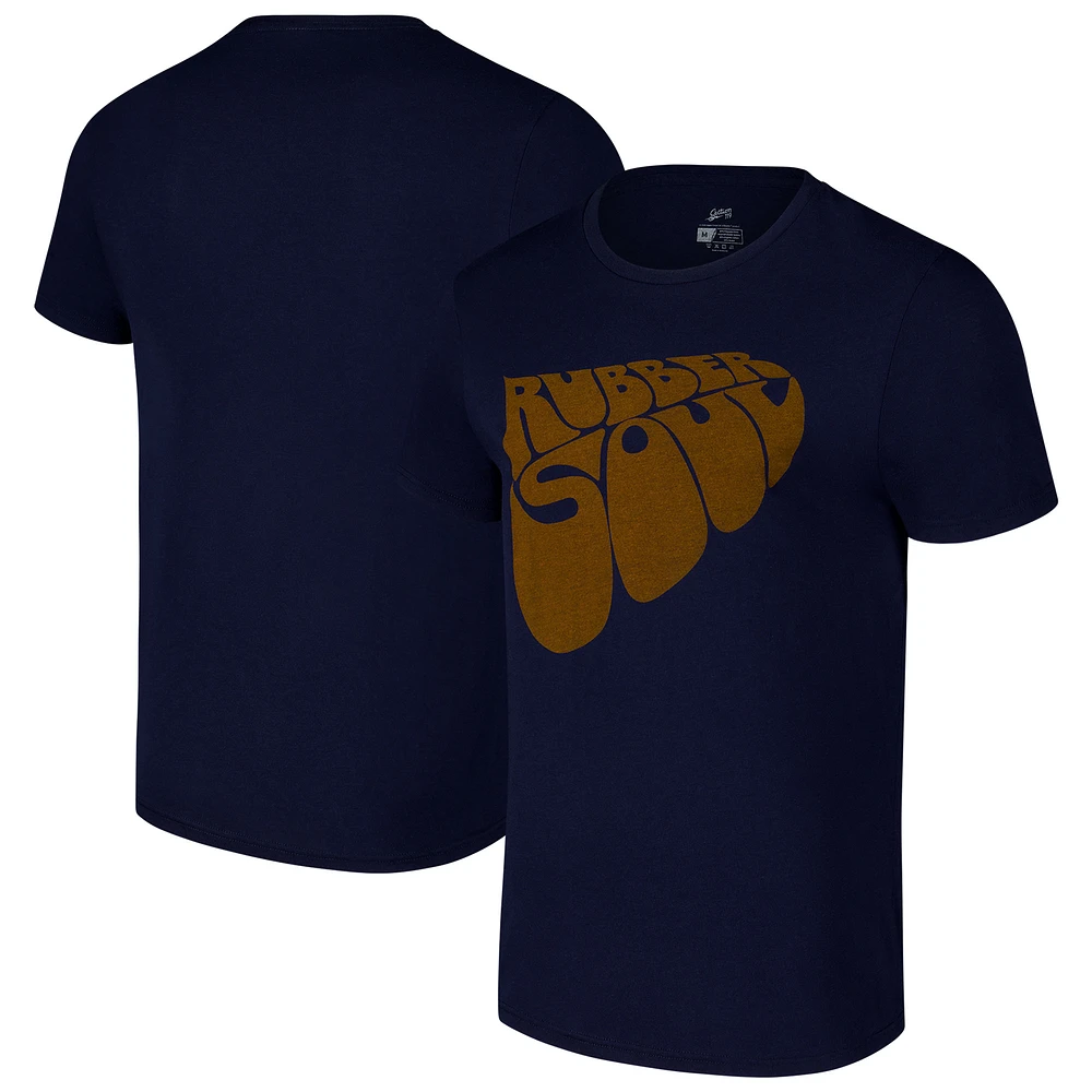 Unisex Section 119 Navy The Beatles Rubber Soul Eco Tri-Blend T-Shirt