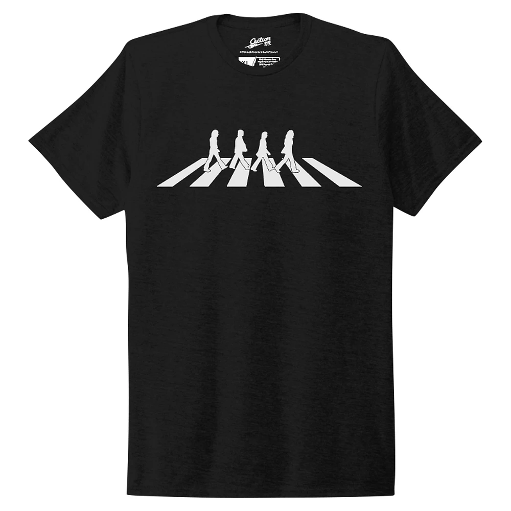 Unisex Section 119 Black The Beatles Abbey Road Crossing Eco Tri-Blend T-Shirt